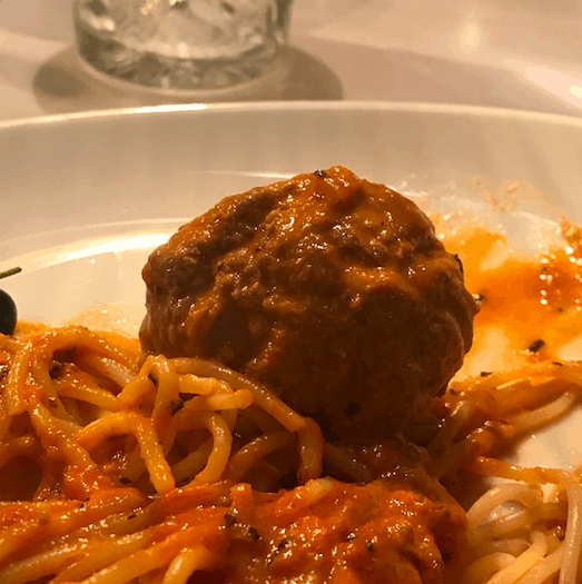 Spaghetti med kødboller – Jady og Vagabonden