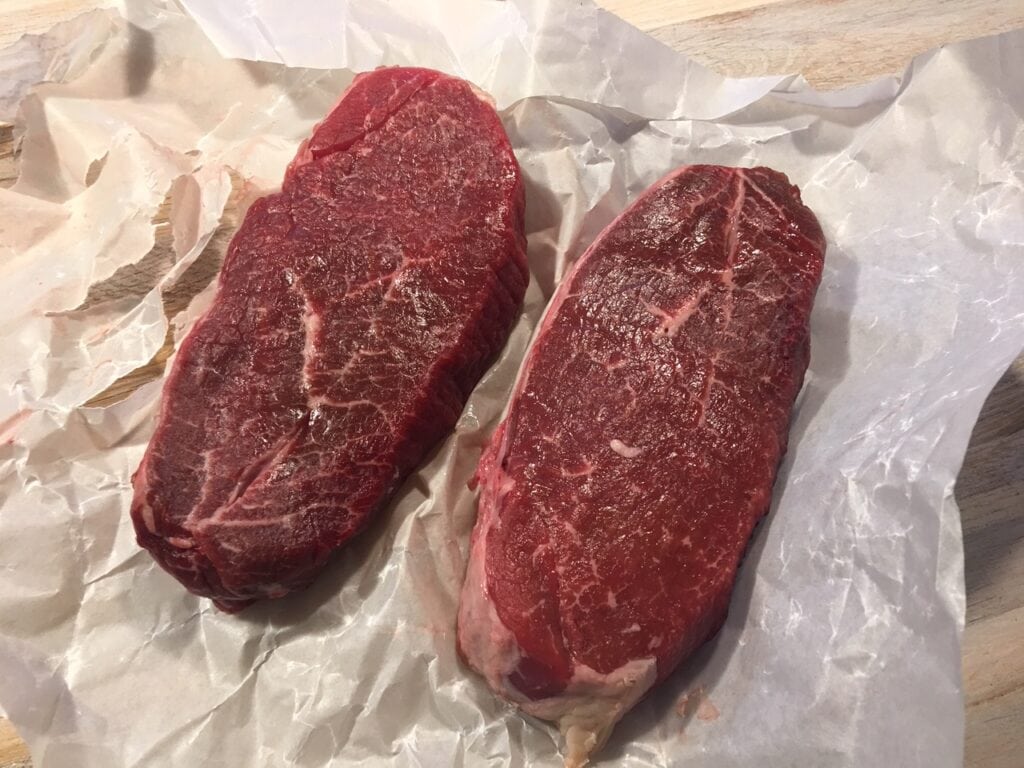 1 Gode bøffer i sous vide