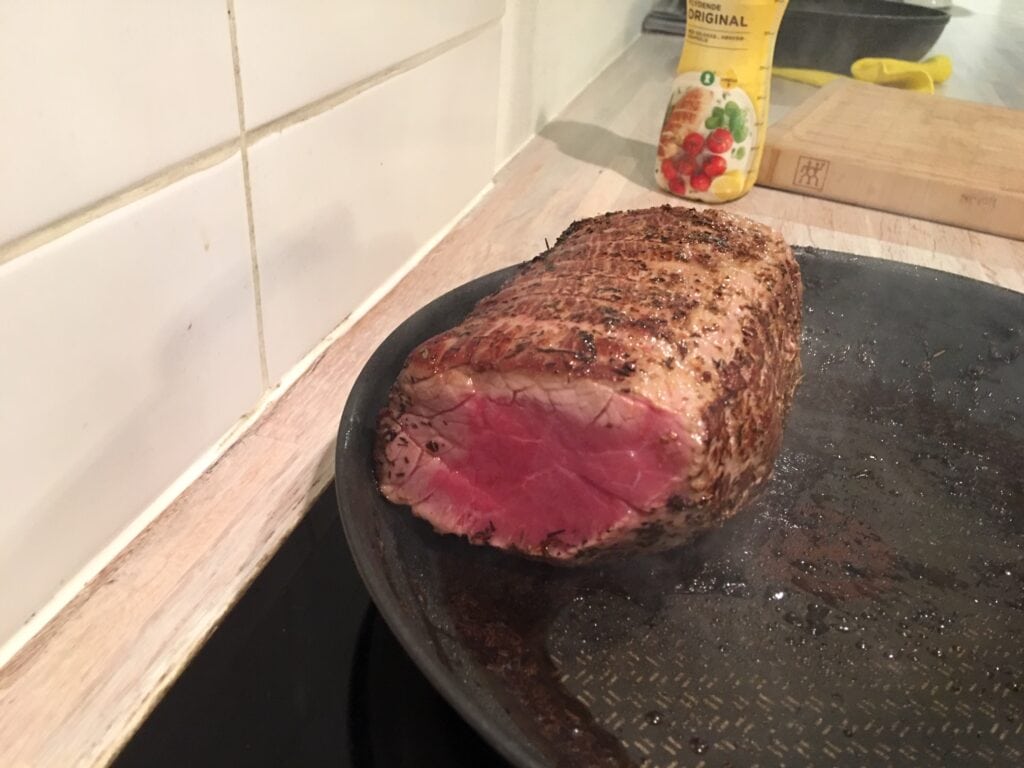 Roastbeef i sous vide Roastbeef i sous vide