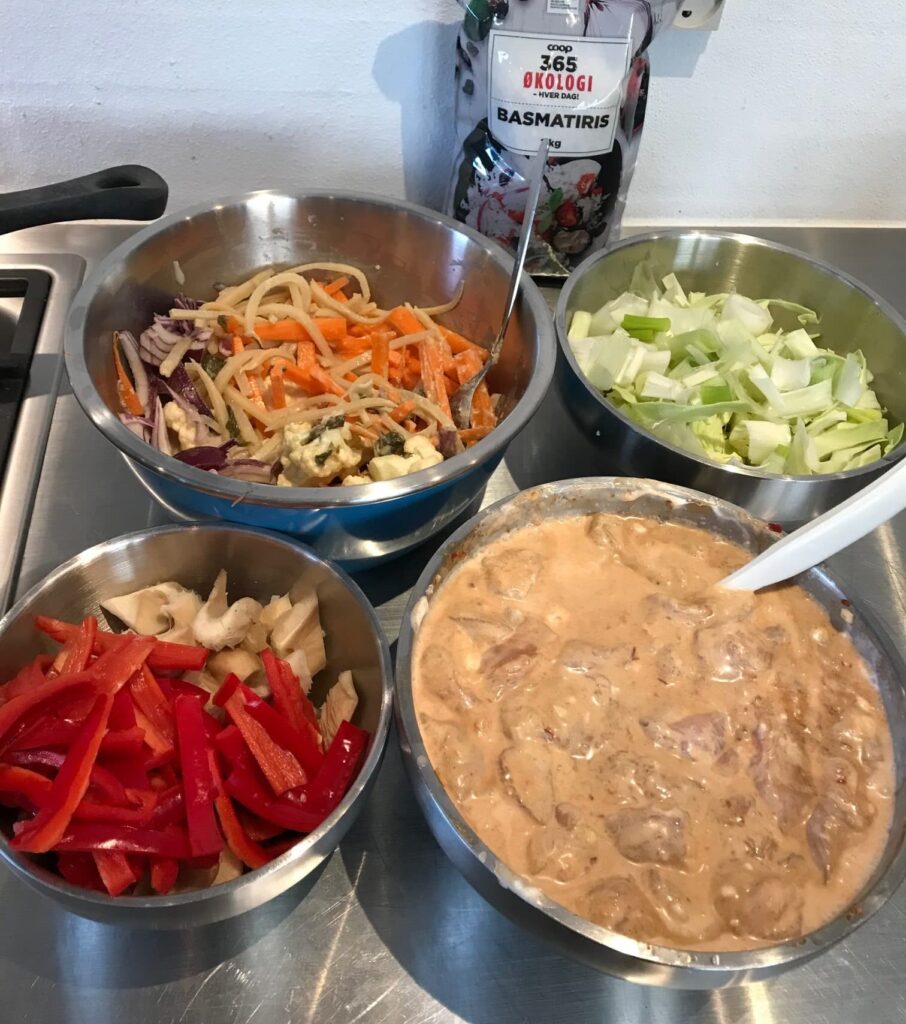grønt wok