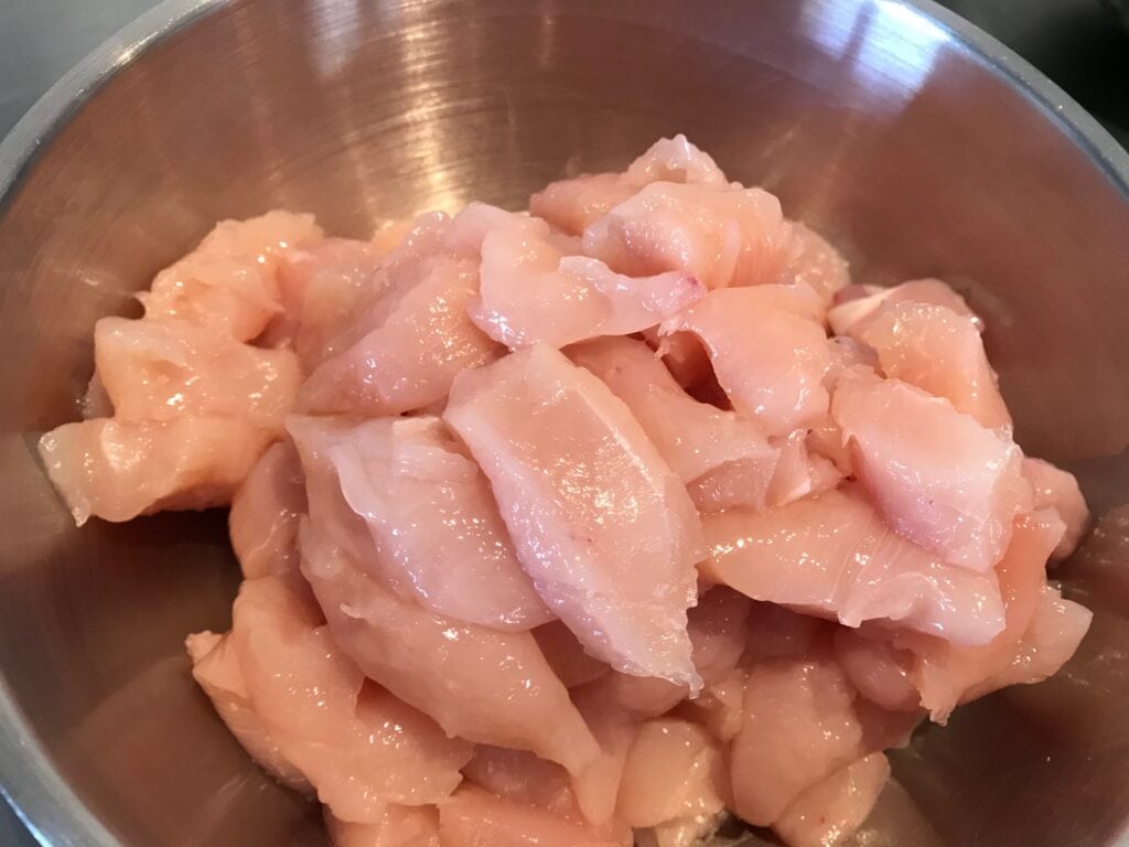 wok 2 kylling i strimler