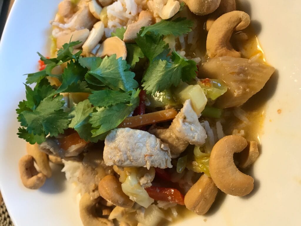wok på tallerken