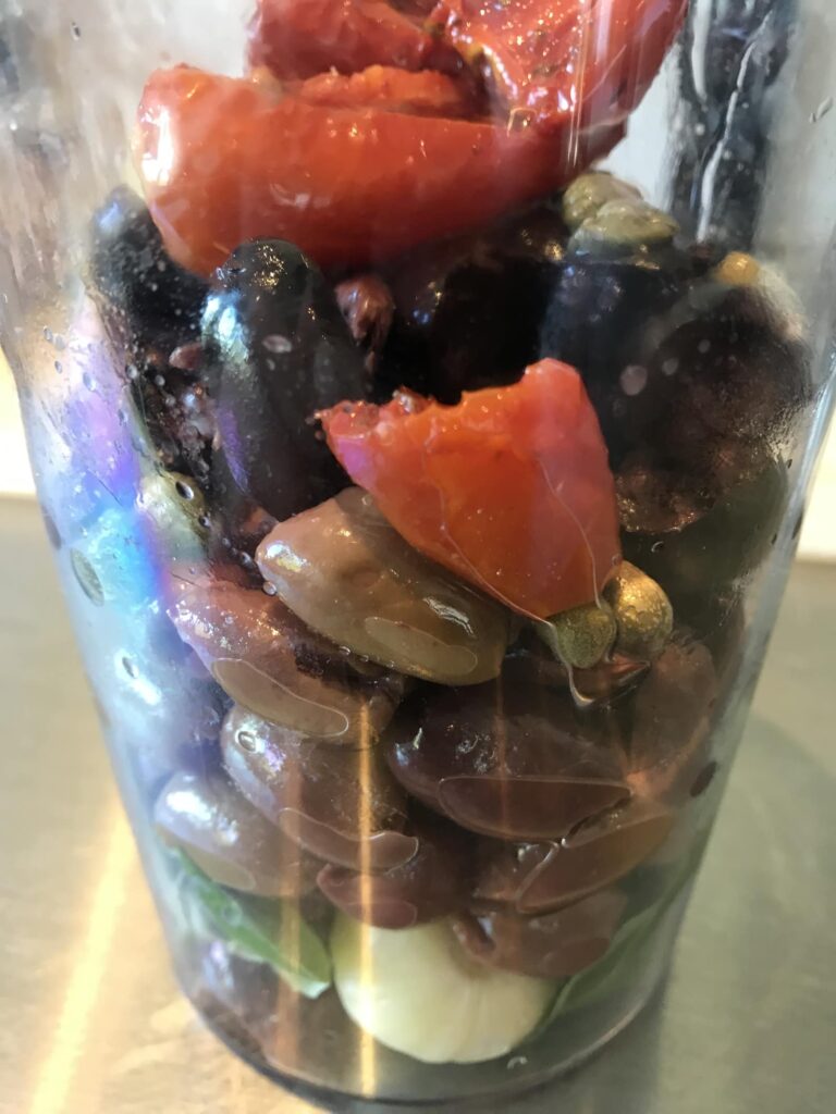 oliventapenade blændes