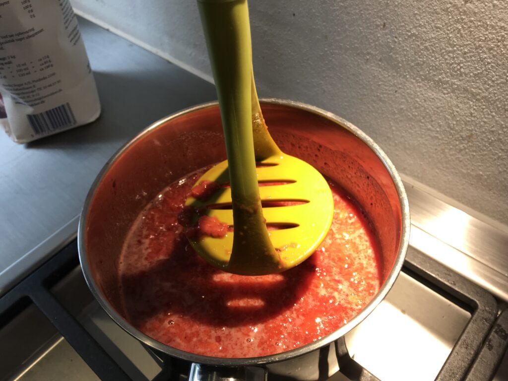 syltetøj blændes