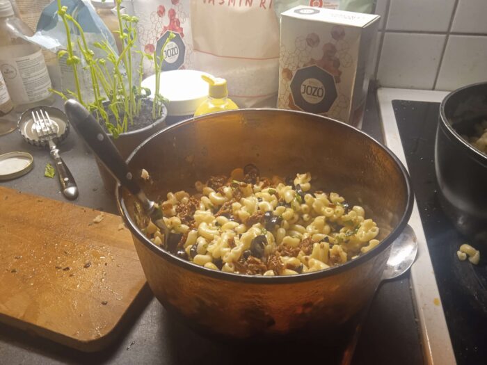 Suppehorn Salat fra Chile